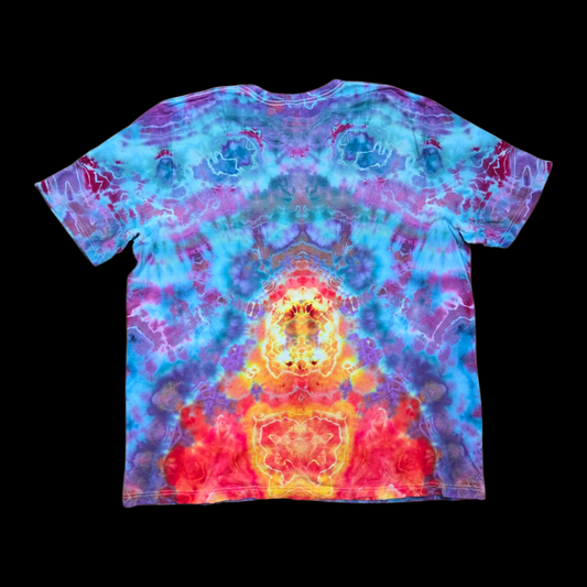 Sunrise Mandala Tie Dye T-Shirt — Unisex 3XL