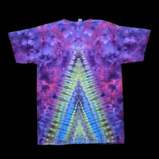 Large mandala super decent tie-dye t-shirt image 1