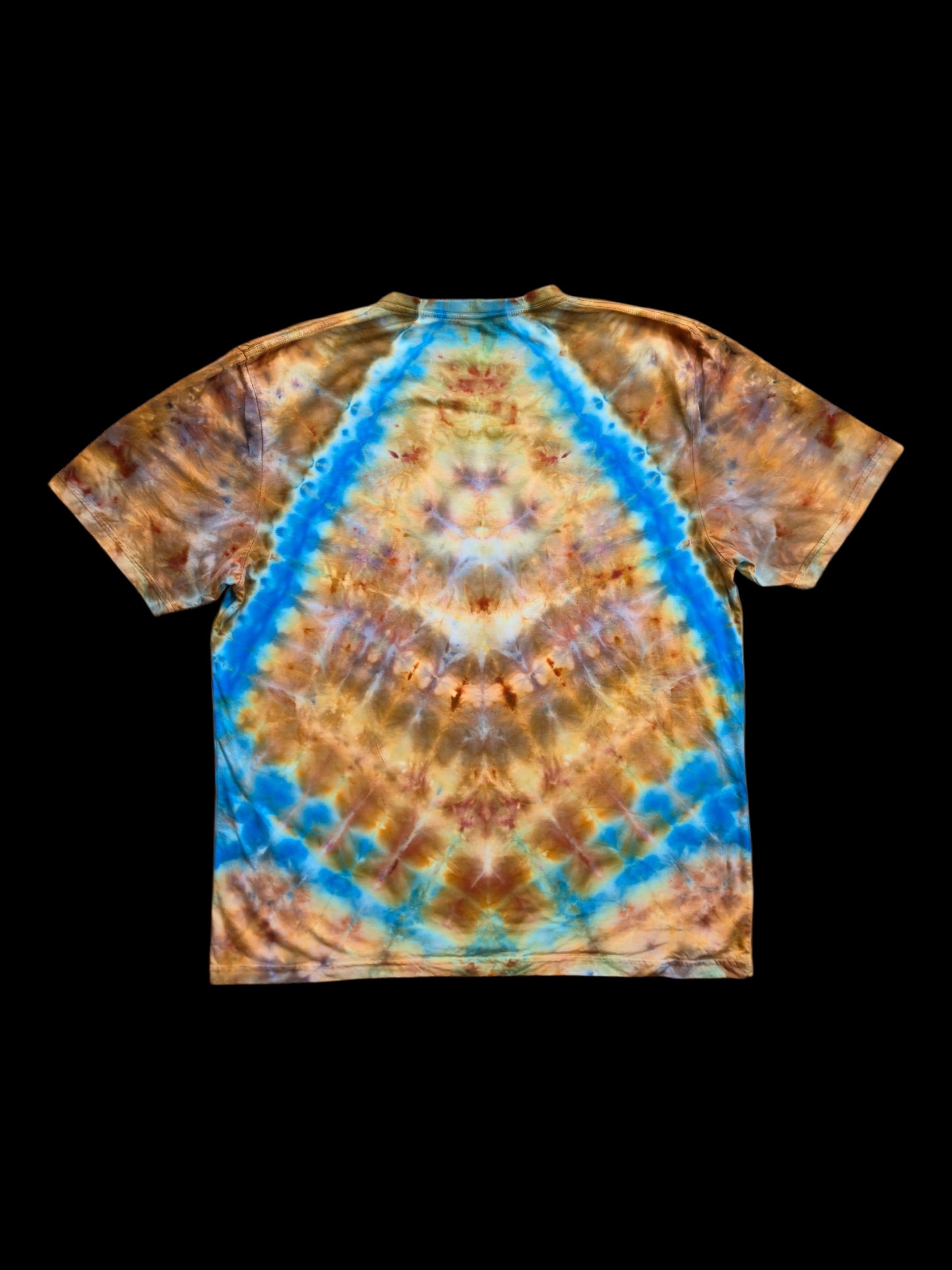 XL mandala tie dye t-shirt, unisex extra large