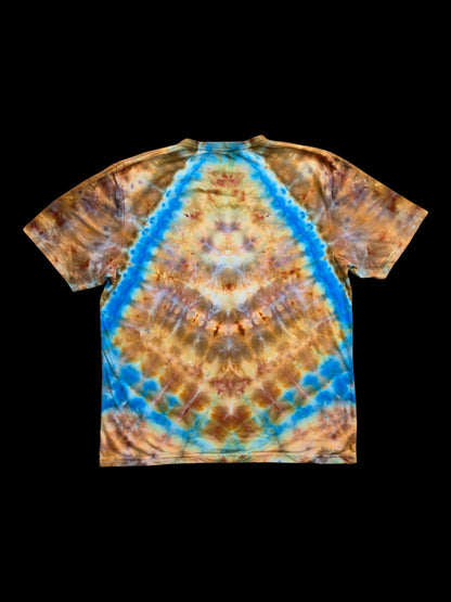 XL mandala tie dye t-shirt, unisex extra large