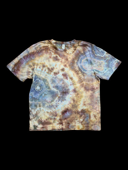 Earthy Geode Tie Dye T-Shirt — Unisex XL