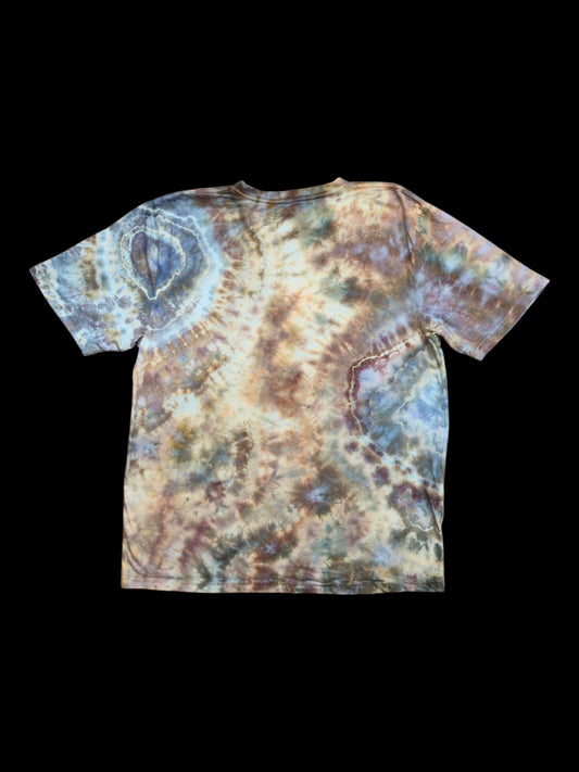 Earthy Geode Tie Dye T-Shirt — Unisex XL
