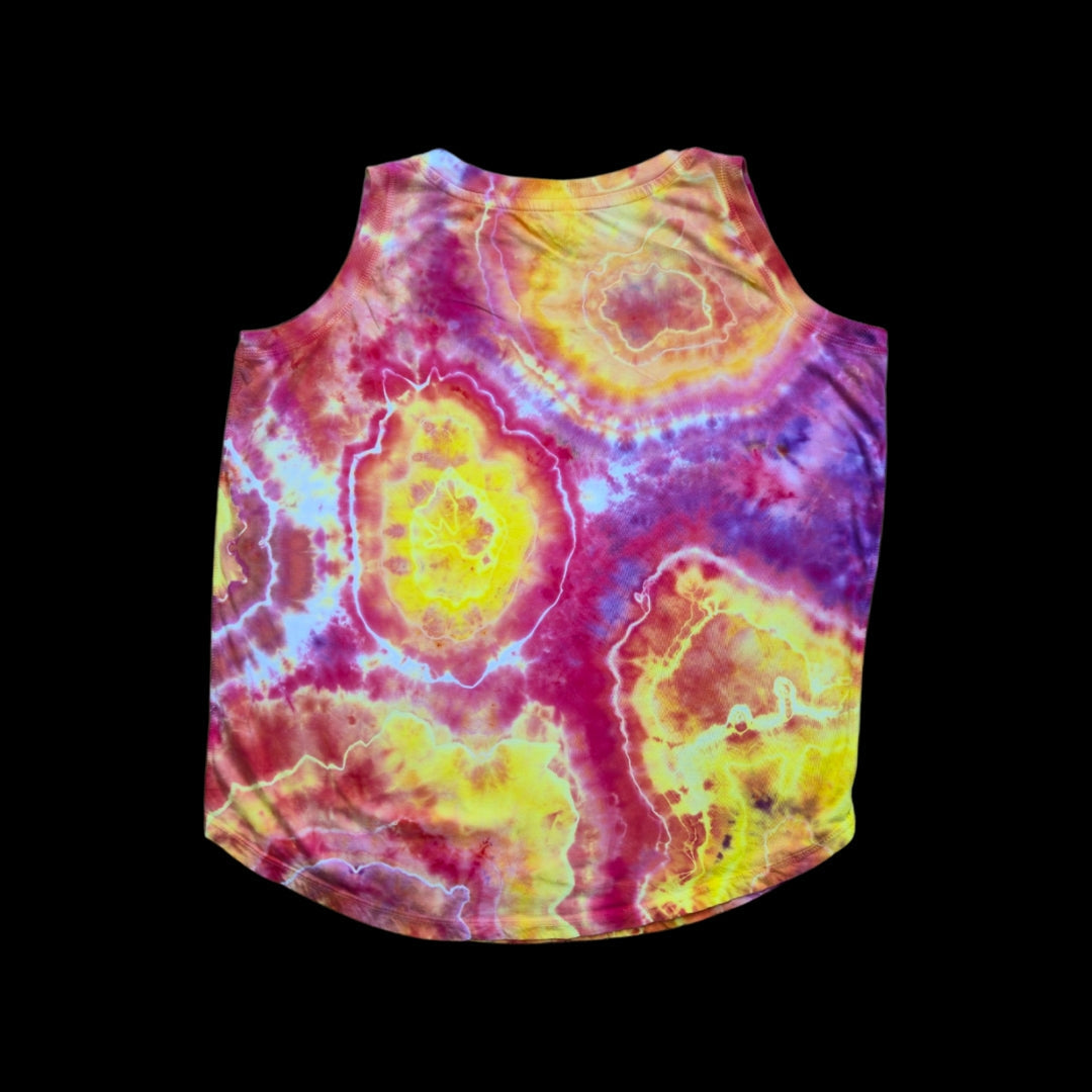 Molten Geode Tie Dye Women's Tank Top — Women's 2XL