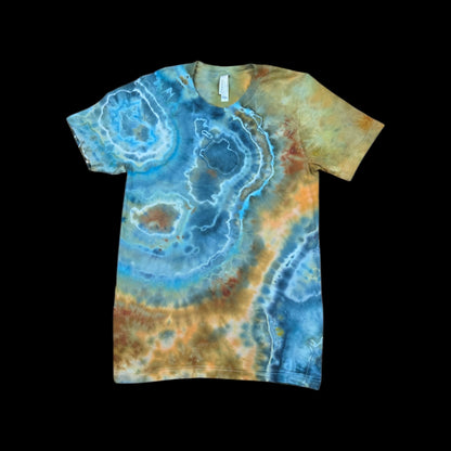 Ocean Geode Tie Dye Unisex T-Shirt — Unisex Small
