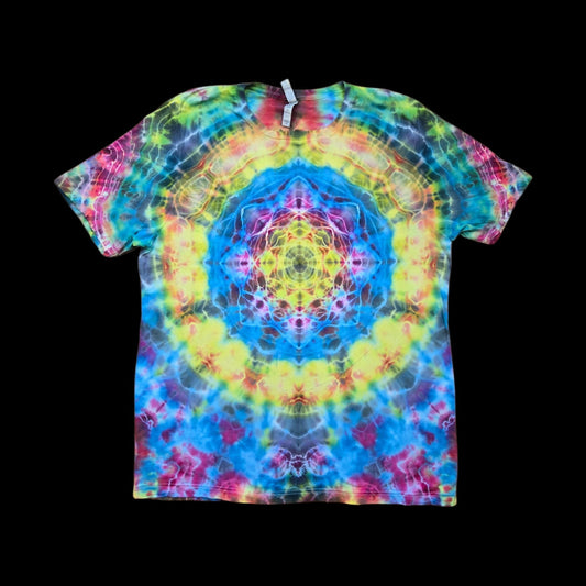 Kaleidoscope Mandala Tie Dye T-Shirt — Unisex 2XL