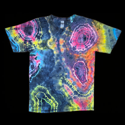 Large neon geode tie-dye t-shirt image 0