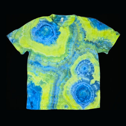 3XL geode tie dye t-shirt, unisex triple extra large image 0
