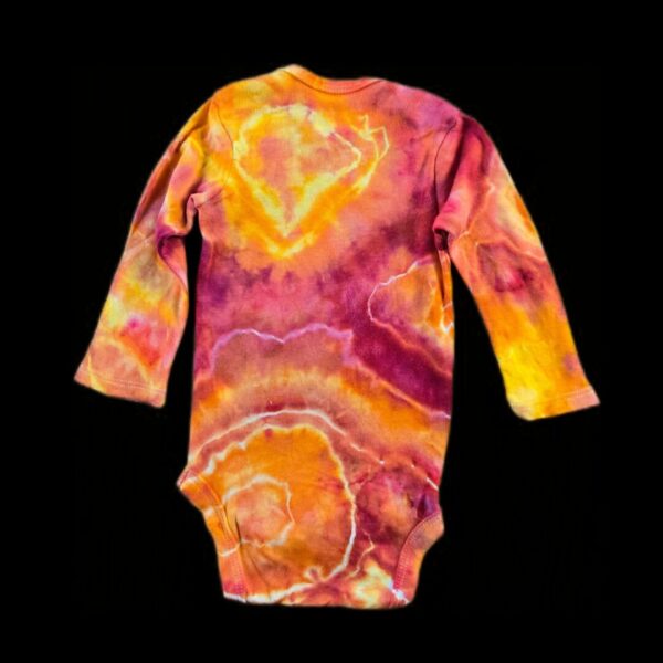 3-6M Long-Sleeve Geode Onesie