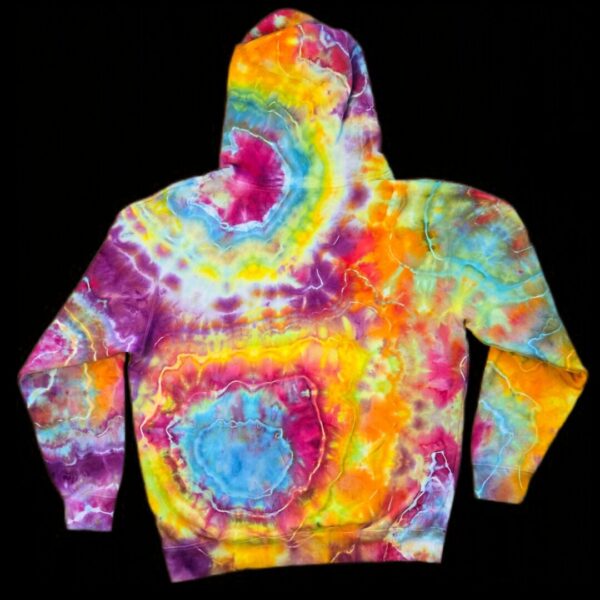 L Rainbow Geode Hoodie