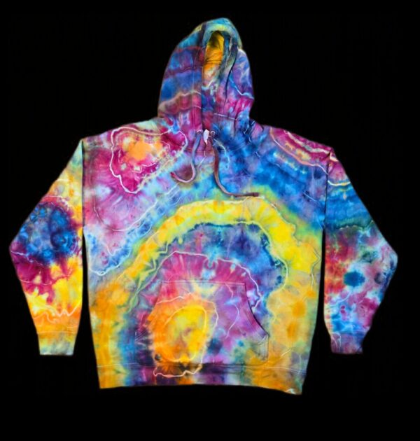 XL Rainbow Geode Hoodie
