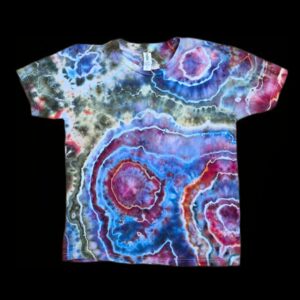 L youth geode tie-dye t-shirt