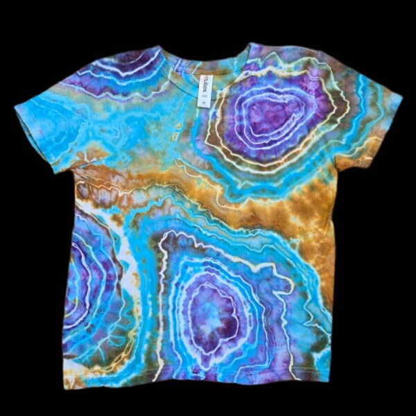 M youth geode tie-dye t-shirt