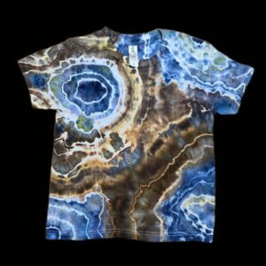 S youth geode tie-dye t-shirt