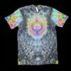 photostudio_1766600887393 L blacked out rainbow mandala tie-dye t-shirt