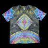photostudio_1766600948560 XL diamond rainbow mandala tie-dye t-shirt