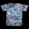 Large dark geode tie-dye t-shirt