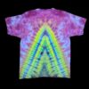 photostudio_1769870960123 X-Large bright green mandala tie-dye t-shirt