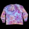 photostudio_1769871142562 2XL pink geode long-sleeve tie-dye t-shirt
