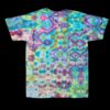 L vaporwave glitch tie dye tshirt