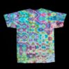 L vaporwave glitch tie dye tshirt