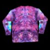 Large hexagon mandala long-sleeve tie dye